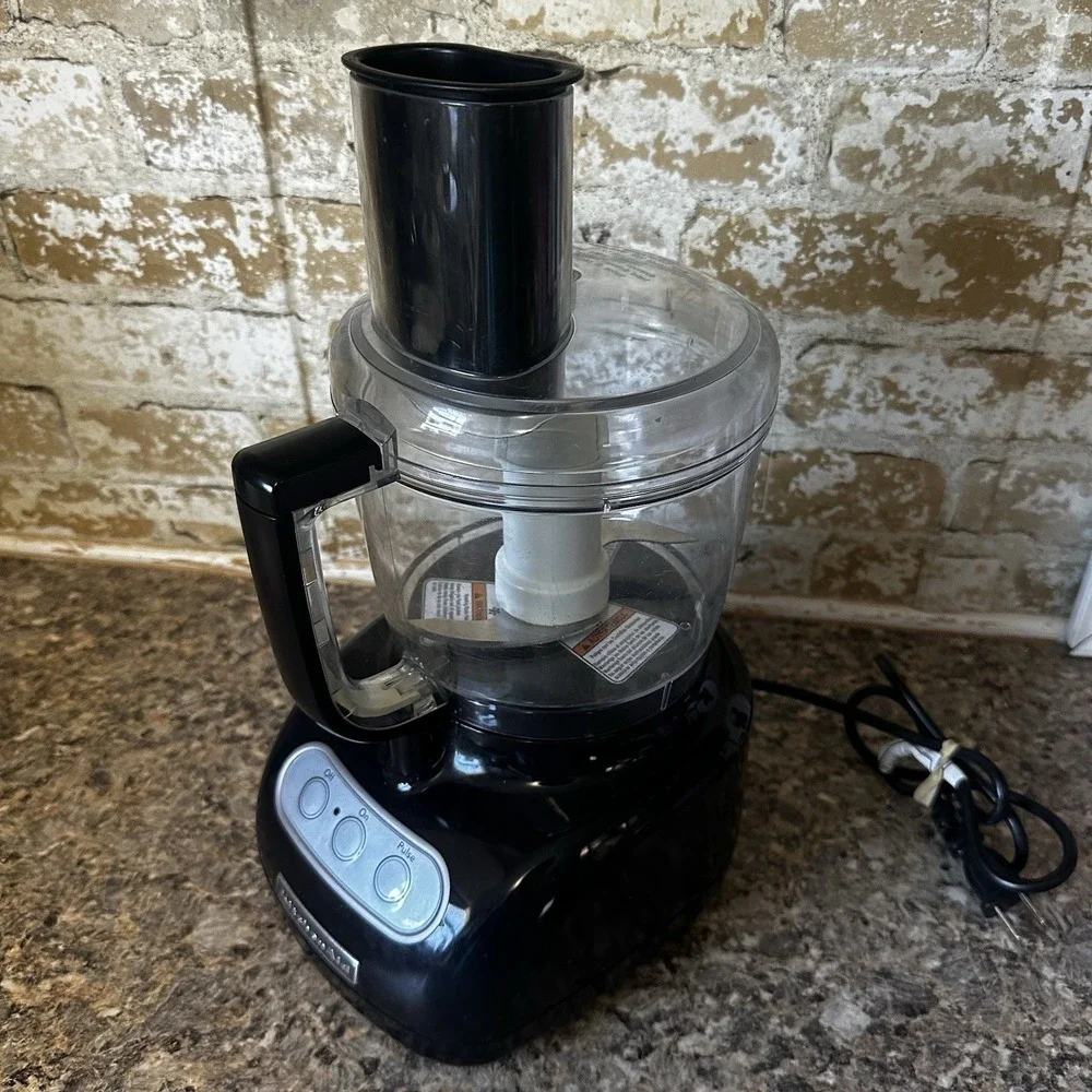 KitchenAid Food Processor KFP715OB2 Kitchen Aid Tested Black 7 Cups 56oz